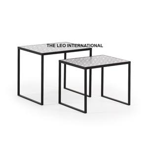 Mesa de Centro de Estilo Nórdico con Protección UV para Apartamentos Pequeños, Mesa de Té Simple para el Hogar, para Sala de Estar - Product Image 1