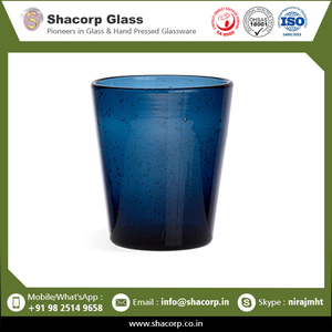 Recién llegado, vaso para beber, vaso para velas con burbujas de fabricación india - Product Image 2