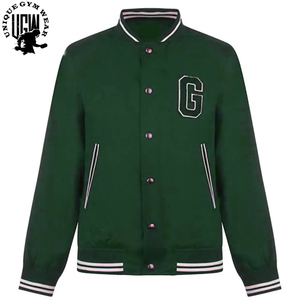 Unisex Custom Coated Button <b>Varsity</b> Baseball <b>Jacket</b> Breathable Men's Winter Bomber Style Stand College Letterman Available 3XL - Product Image 5