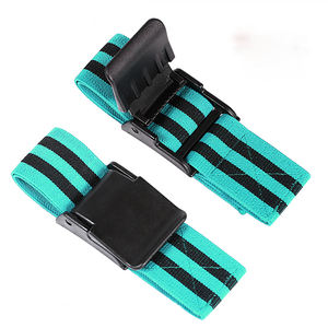 BFR Occlusion <b>Bands</b> Set of 2 Blood Flow Restriction Straps with Buckle Loop for Arm & Leg Workout <b>Exercise</b> <b>Bands</b> - Product Image 1