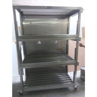 Hot Selling AARK Stainless Steel Angle Frame Tissue Culture Rack with Shelves and Powder Coated for Plant Pathology Equipment
