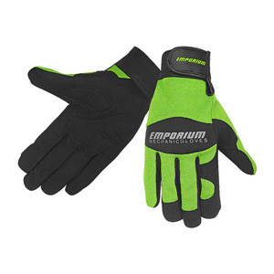 Heavy Duty <b>Work</b> <b>Gloves</b>, Impact Protection Mechanic <b>Gloves</b>, Synthetic Leather <b>Work</b> <b>Gloves</b>, Touchscreen Capable - Product Image 3