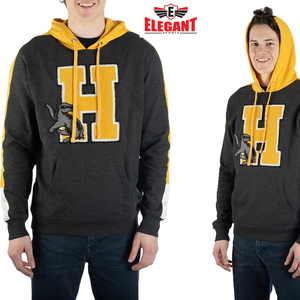 Nueva aprobación de los hombres pulóver chenille bordado Sudadera con capucha al aire libre Calles desgaste Chenille parches sudaderas con capucha - Product Image 4