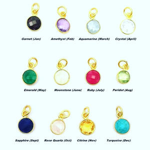 จี้หินลาบราดอไรต์สีเงินสเตอร์ลิง12มม. ประดับอัญมณีธรรมชาติ - Product Image 5