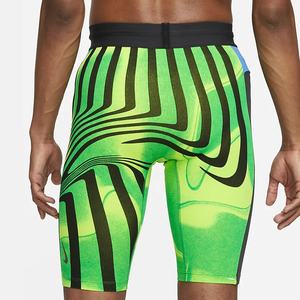 Pantalones cortos de compresión de alta calidad para hombre y mujer, ropa deportiva ajustada para gimnasio, de secado rápido, de gran tamaño, por sublimación personalizada, venta al por mayor - Product Image 2
