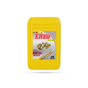 Enzo Plus-compresor De aceite para Moto, aceite De motor De 1 litro, SAE 50, CD/SF