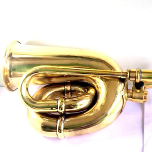 Antique 20-inch Brass kính chắn gió sừng cho xe ô tô và xe máy cổ điển BB tone - Product Image 1