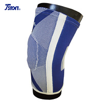 Genouillères de protection professionnelles TSPORT épaisses avec logo personnalisé pour adultes, en nylon/élasthanne/TPE