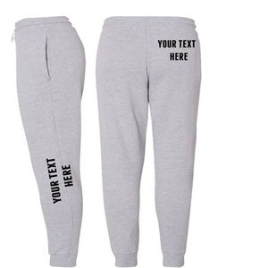 BELLA + CANVAS-Unisex Joggers-Personalized Custom Print-Custom Sweatpants Customize Joggers-Personalized Jogger-<b>Mens</b> - Product Image 2