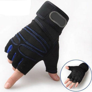 Guantes de levantamiento de pesas para hombres y mujeres, diseño personalizado, sin dedos - Product Image 5