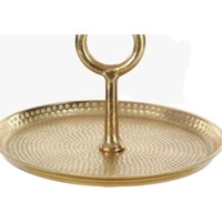 Meilleure vente, support à gâteau en Aluminium pur, service de mariage, Design de luxe moderne, décoration artisanale de haute qualité pour hôtel et maison