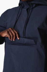 Pull à capuche imprimé couleur unie à manches longues pour femmes pulls à capuche en polaire et fermeture éclair intégrale évacuant l'humidité et respirant - Product Image 6