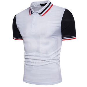 Vente en gros de polos en coton de qualité supérieure pour hommes dernier modèle Offre Spéciale à panneaux personnalisés - Product Image 2