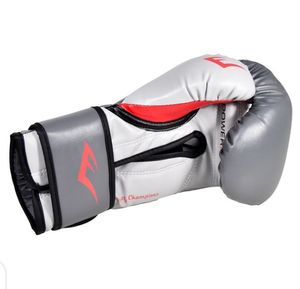 Fashion Leather Boxing <b>Gloves</b> for Training Martial Arts New Black Red OEM Logo Thai Color Material Adults People Origin <b>Type</b> - Product Image 5