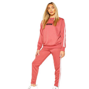 Nouveau Design de survêtements pour femmes-rose disponible en grande taille - Product Image 2