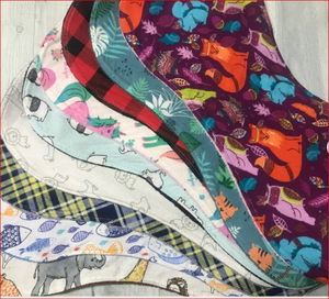 ชุดผ้าฝ้ายออร์แกนิคสำหรับเด็กทารก,ผ้าฝ้ายย้อมสีรีแอคทีฟกันน้ำได้ - Product Image 4