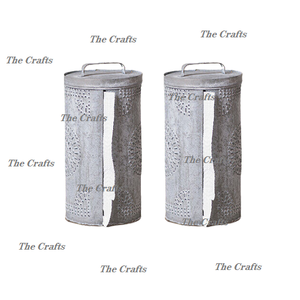 Porte-serviettes de la plus haute qualité, couleur gris galvanisé, taille et forme personnalisées, porte-serviettes en papier - Product Image 6