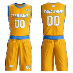 100% <b>Polyester</b> Best quality Basketball Sports Custom Made Basketball Uniform Wholesale Reversible Basketball Wear - Product Image 4