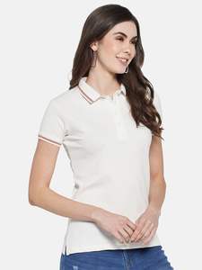 Vêtements de sport en gros golf personnalisable pour femmes pour les chemises et vêtements de tennis 100% coton à séchage rapide style formel écologique - Product Image 2