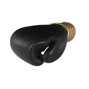 ถุงมือต่อยมวยสำหรับออกกำลังกายสีดำสีแดงผลิตจากปากีสถานดีไซน์แบบกำหนดเองโลโก้ MMA - Product Image 4