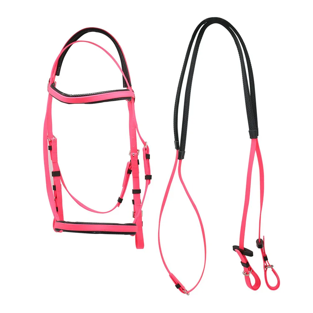 2022ขายส่งอุปกรณ์ม้าเดียว Noseband บังเหียนม้าบังเหียนสำหรับการขี่ม้าแข่ง