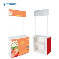 Table de promotion PP au détail Portable exposition affichage comptoir Promotion Table publicité table