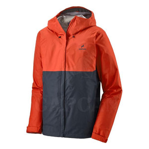 Veste de pluie pour homme en toile imperméable et coupe-vent à col montant, taille plus - Product Image 2