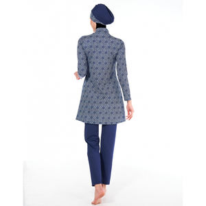 Maillots de bain grande taille sur mesure pour femmes musulmanes, mode de luxe 2025, imperméable, imprimé sur le devant - Product Image 4