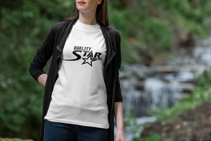 New <b>Design</b> T- Shirt Summer Short Sleeve Women`s T-Shirts Poly Cotton Soft Light Weight Yoga T Shirts - Product Image 6