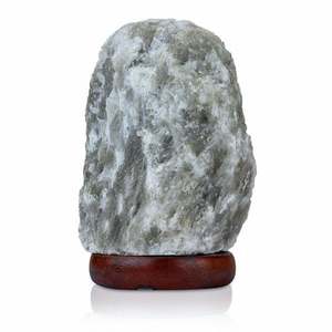Lampe à sel zhimayen, forme naturelle, grise, réduit les allergies, réduit la décompression, faible fourni d'insomnie - Product Image 2