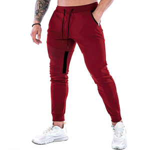 New Design <b>Jogger</b> Pants Workout Gym Sweat Trouser Side Zipper Pockets <b>Slim</b> Fit 100%Cotton Trousers for Man Wholesale Price 2026 - Product Image 2