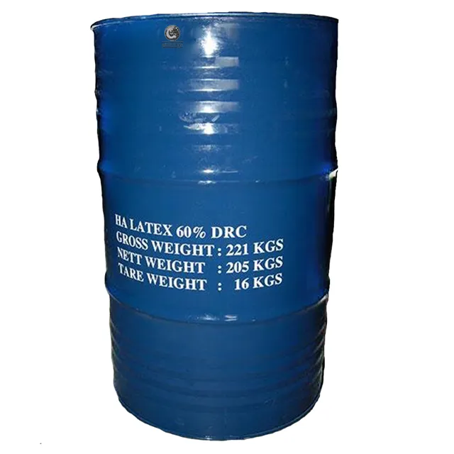 LATEX HIGH AMMONIA 60% DRC LATEX BARREL USING FOR LATEX VGLOVE RUBBER SHOES ADHESIVES BALLOON