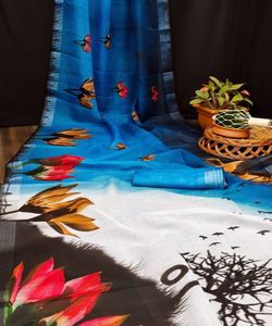 Nouveau attrayant Look riche fête porter lourd broderie Net Saree avec chemisier pièce femmes indiennes porter bas prix en gros Surat Apparelgarment - Product Image 4