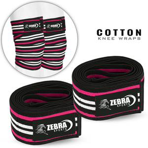 Bande de compression personnalisée pour la musculation, genouillère respirante réglable, fitness, haltérophilie, ZEBRA SPORTS KW-216 - Product Image 5