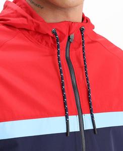 Veste coupe-vent légère à capuche en nylon personnalisée 2026, respirante et imperméable pour l'hiver, tailles plus grandes disponibles - Product Image 1