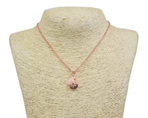 Galvanizado Natural Druzy 18X26 MM pera chapado en oro rosa Druzy colgante del encanto - Product Image 4