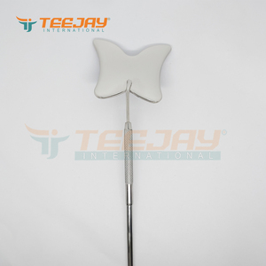 TEEJAY ELM-581 กระจกแต่งหน้ารูปผีเสื้อสีเงินรุ่นใหม่ ขัดเงา พร้อมสกรีนโลโก้ตามสั่ง อุปกรณ์เสริมความงามและแต่งหน้า - Product Image 2