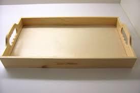 Bandeja decorativa Rectangular para servir comida, de madera, estilo único, diseño moderno - Product Image 3