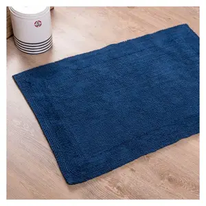 DESIGN CRÉATIF EN PELUCHE RÉVERSIBLE COTON TAPIS DE BAIN