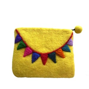 Unisex Felt Cardholder Handmade Zipper Wallet Customizable Lightweight Promotional Gift Purse - Product Image 1