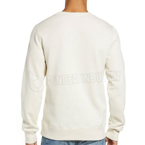 Sudadera de cuello redondo de felpa francesa con cuello redondo 2021 para hombre, poliéster/algodón de alta calidad, venta al por mayor para la temporada de invierno - Product Image 3