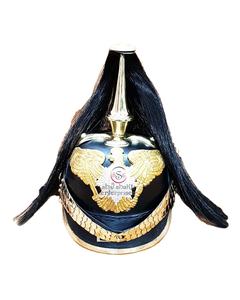 หมวกปิคเคิลเฮาเบหนังเยอรมันยุคกลาง - ของสะสมตกแต่ง ทำด้วยมือ ทนทาน หนังธรรมชาติ ตกแต่งด้วยหินบาวาเรียนบาเดน - Product Image 1