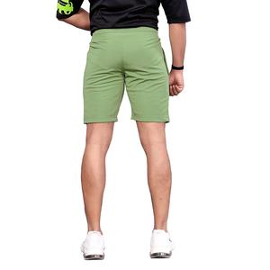 IGH uality ninisex en Rgular it YM raining Hort Nee ength engith owstring 100% ottotton Hoch erry leleece weat Horts - Product Image 2