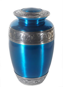 Urna Funeraria Clásica de Mariposa para Cenizas Humanas, Urna Funeraria Clásica de Mariposa de Aluminio, Urna Conmemorativa de Metal para Cremación - Product Image 3