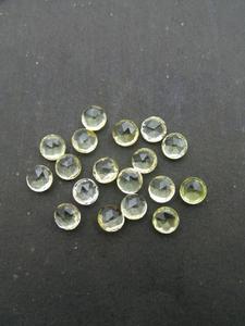 Cabujón de cuarzo limón Natural de 6mm al por mayor corte Rosa suelto fabricación de joyería especial óptica de alta calidad calor de diamante IGI - Product Image 5