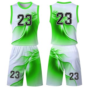 Uniformes de Baloncesto Reversibles Hechos en Fábrica, Ropa Deportiva al por Mayor en Existencia, Camisetas y Pantalones Cortos de Baloncesto de Doble Capa - Product Image 3