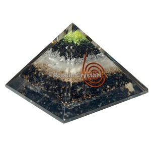 Meilleure Offre sur Pyramide d'Orgone en Agate avec Décoration d'Intérieur et Style Bouddhiste |   Fournisseur - Product Image 1