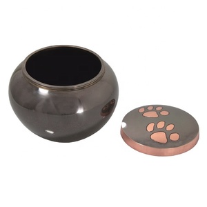 Urna de cremación de latón de tamaño adulto grande, Tesoro conmemorativo de entierro de Metal grabado a mano para almacenamiento de cenizas masculinas o femeninas - Product Image 5