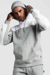 Survêtement d'été unisexe deux pièces en molleton respirant thermique 100% polyester tricoté ensembles de vêtements de sport à capuche confortables - Product Image 4