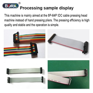 Điều Chỉnh <span class=keywords><strong>IDC</strong></span> Máy Tính Cáp Crimping Máy 8P Đến 64P Cáp Ribbon Cáp Khí Nén Crimping Machine - Product Image 3